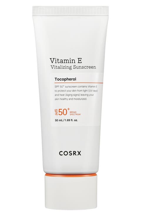 Vitamin E Tocopherol Broad Spectrum 50+ Sunscreen