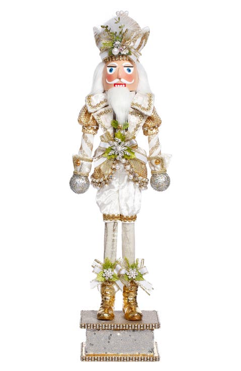 White Christmas Nutcracker, Small