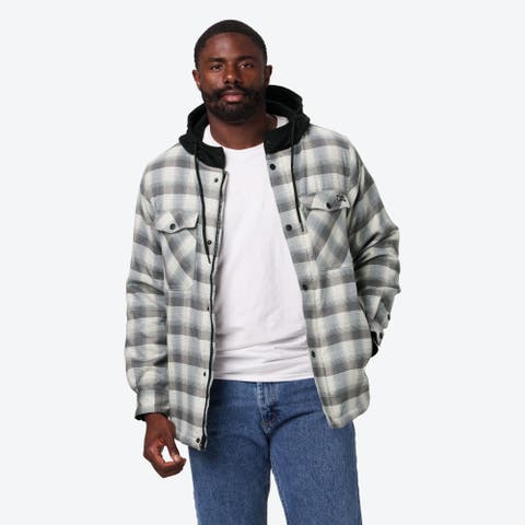 Flannel Heated Hooded Jacket