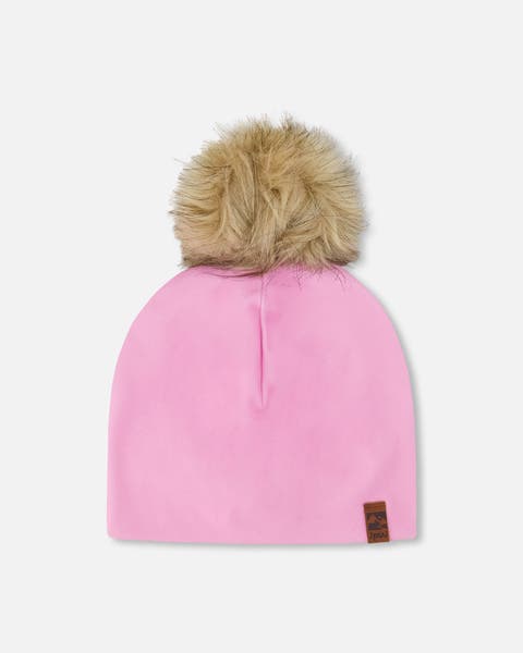 Stretch Jersey Hat with Pompom (Baby)