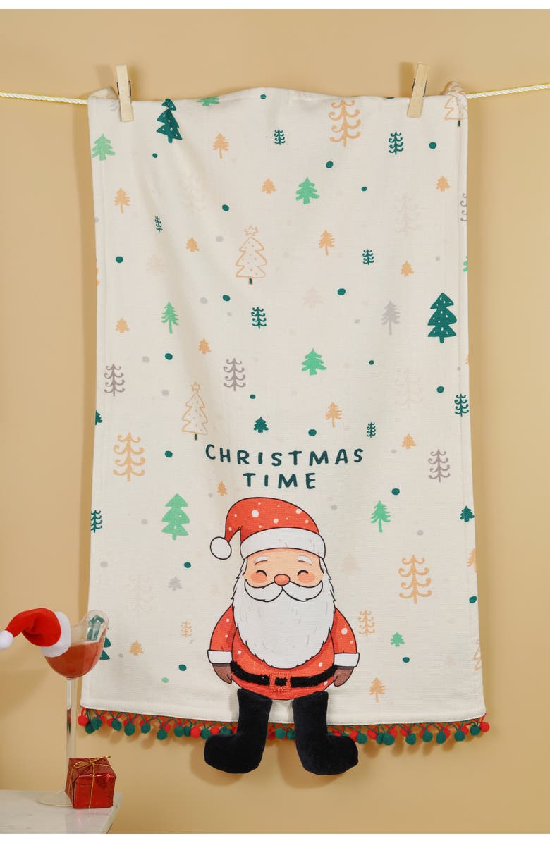 Tiramisu The Nutcracker Suite Set of 3 Kitchen Towels, Alternate, color, Green