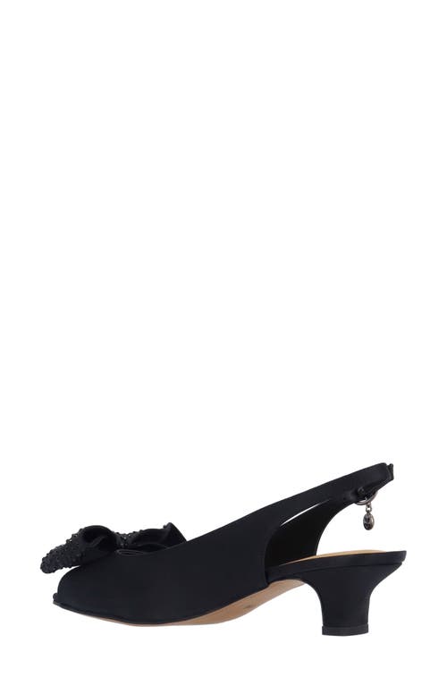 Shop J. Reneé Lirain Slingback Sandal In Black