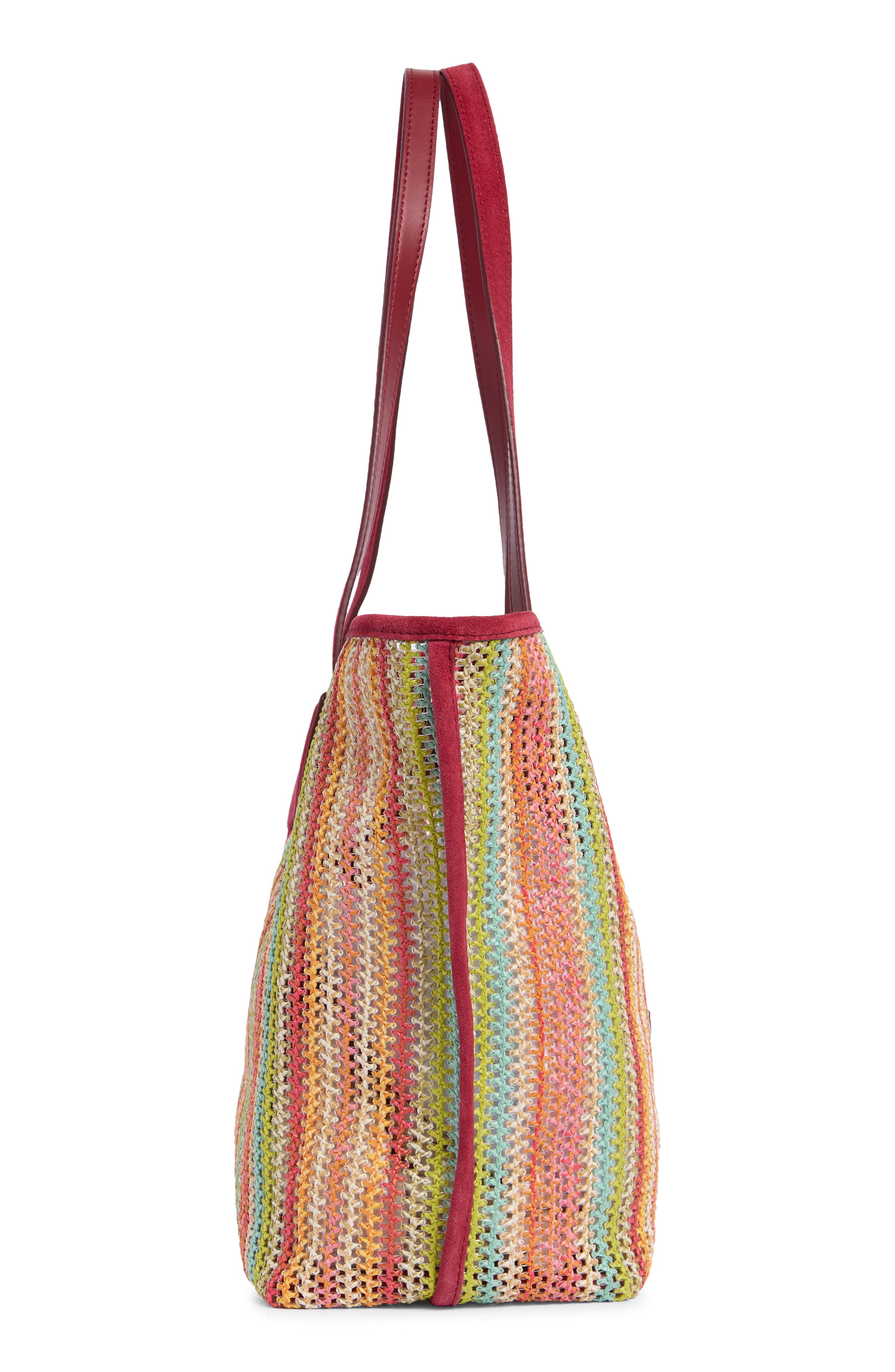 Marc Jacobs Raffia Tote Bag, Alternate, color, 
