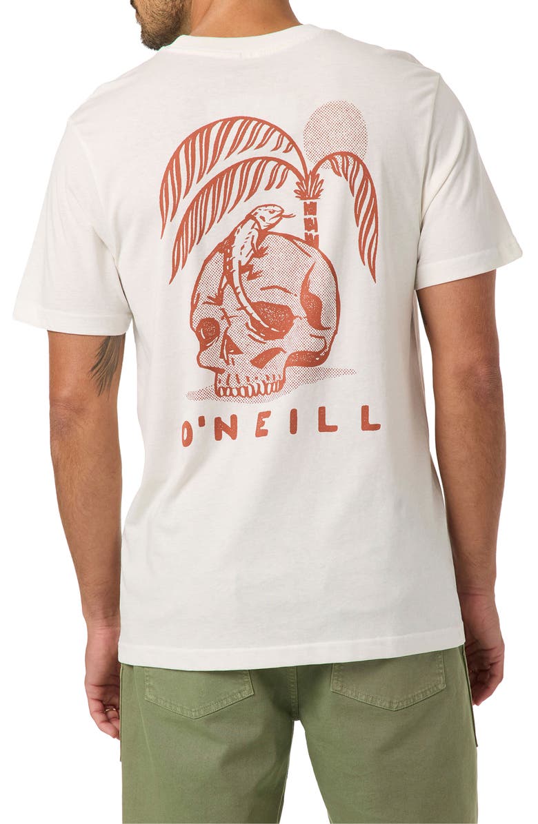 O'Neill Classic Fit Skulliosis Graphic T-Shirt, Alternate, color, Tofu
