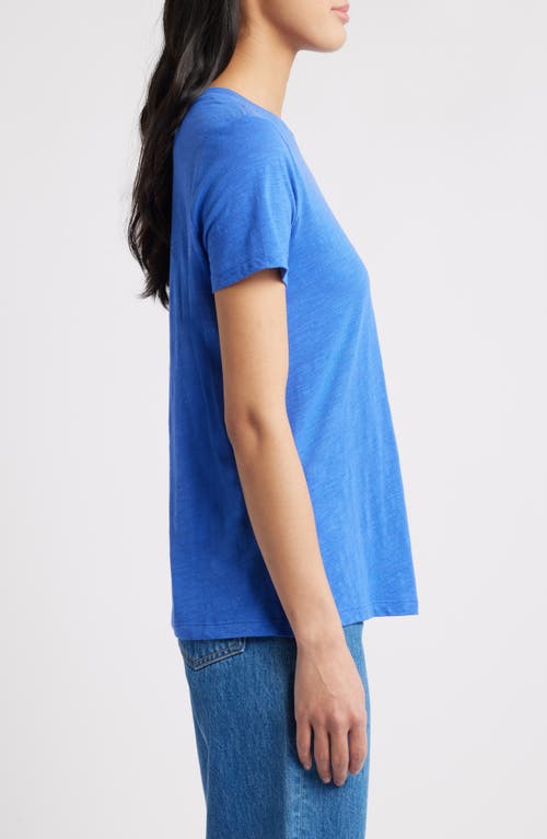 Caslonr Caslon(r) Cotton & Modal T-shirt In Blue Dazzle