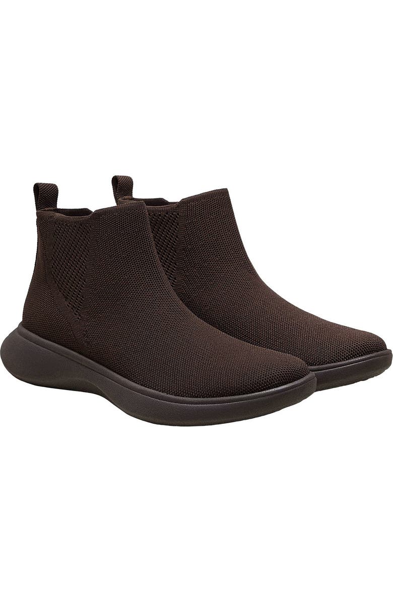 VIVAIA Round-Toe Slip-On Sneaker Boots, Main, color, Dark Chocolate