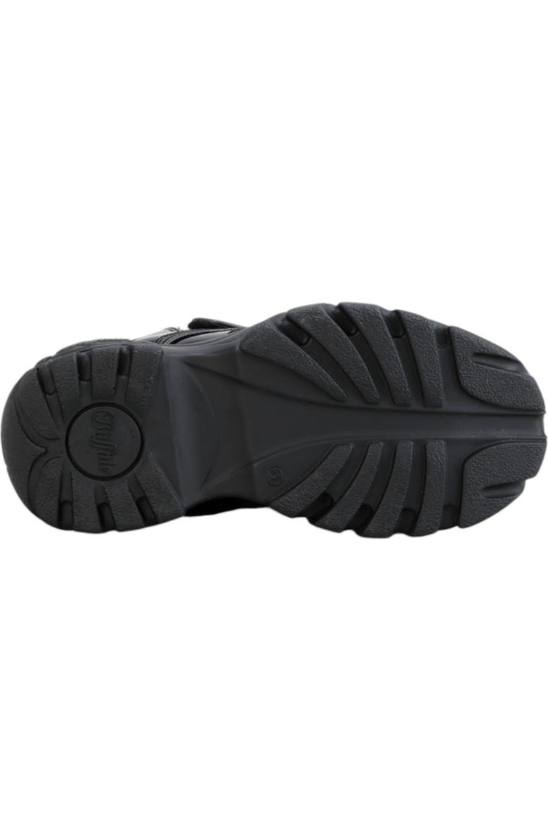 Buffalo Boots Classic High Patent Leather Sneaker, Alternate, color, Black