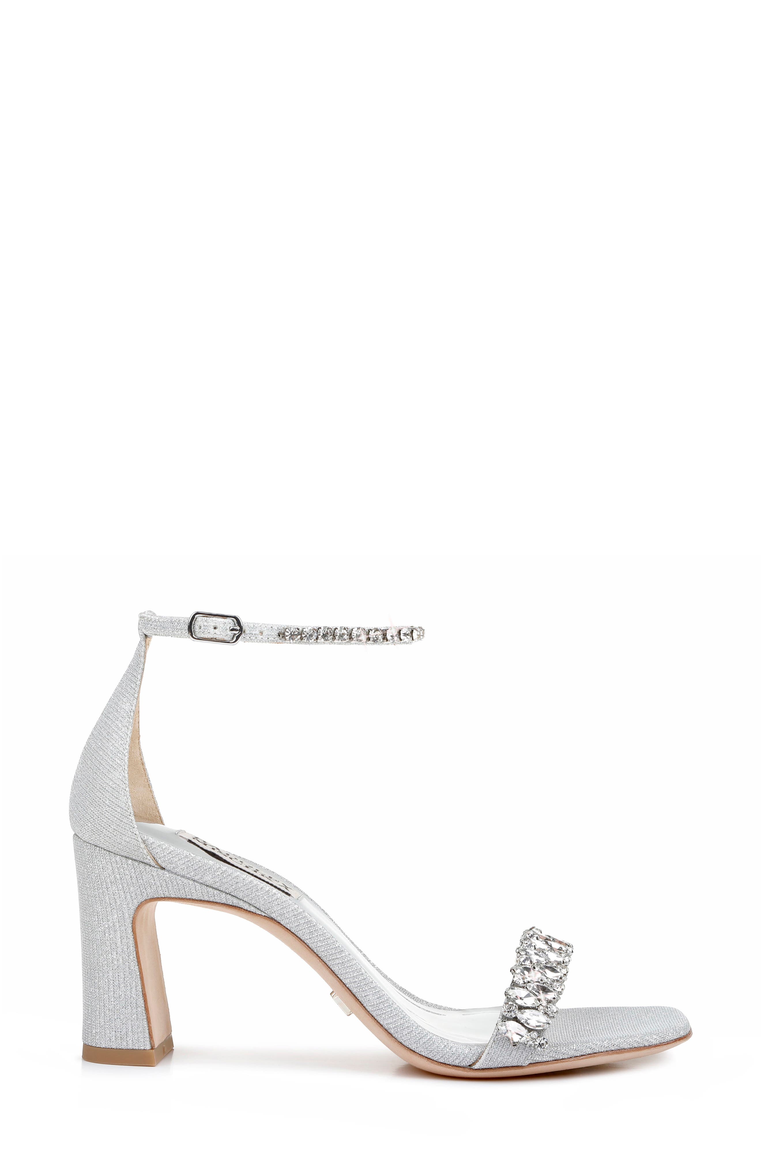 Badgley Mischka Collection Harriet Block Heel Sandal, Alternate, color, 