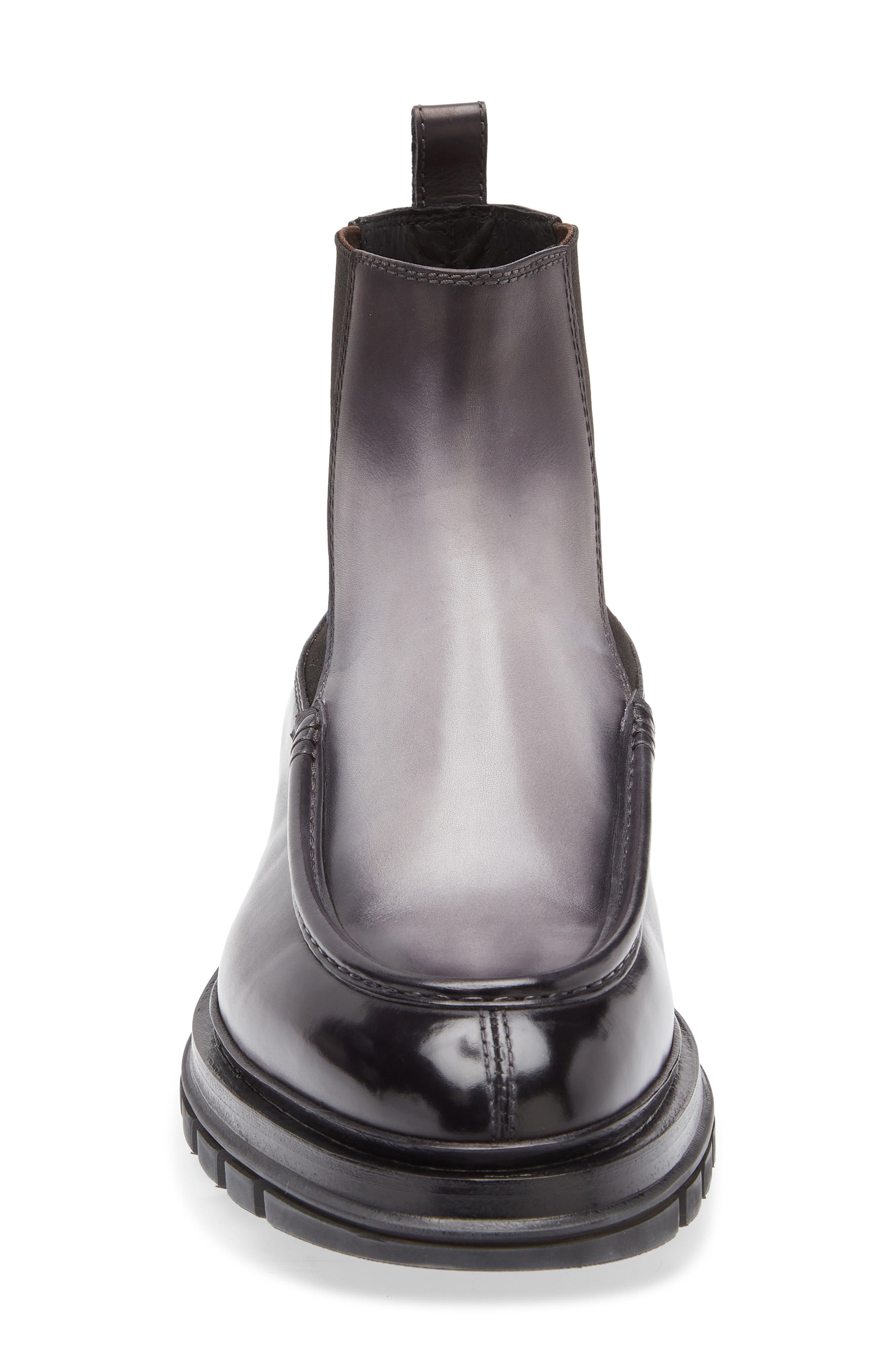 Santoni Chelsea Boot, Alternate, color, Grey