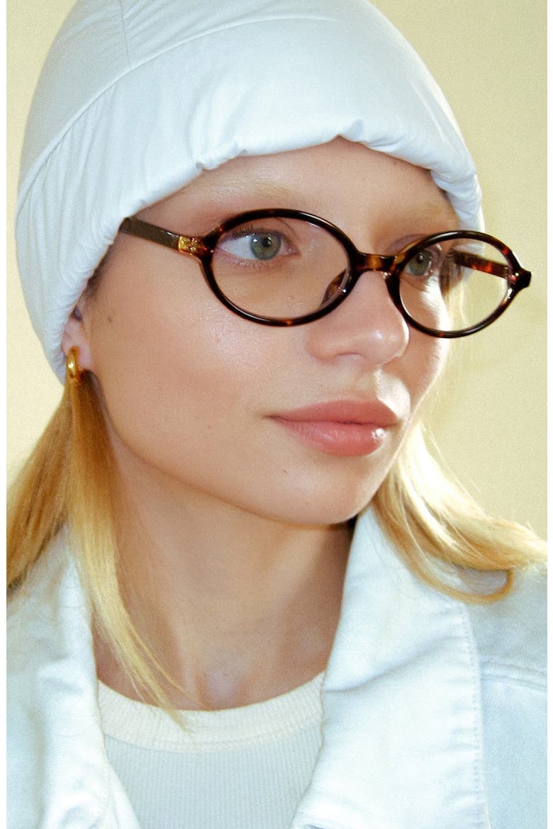 The Bessette Reader Glasses, Alternate, color, Turtle