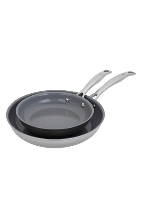 Clad H3 Two-Piece Nonstick Ceramic Frying Pan Set