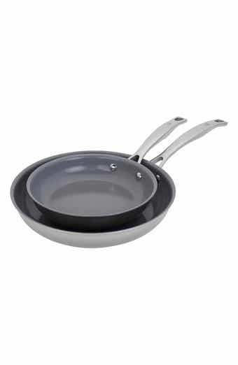 HENCKELS CUTLERY Clad H3 Two-Piece Nonstick Ceramic Frying Pan Set
