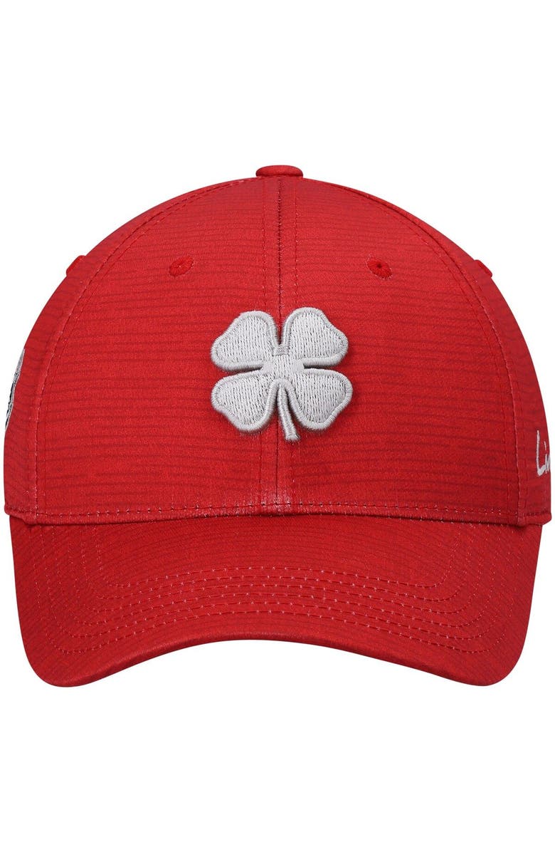 Black Clover Men's Cherry New Mexico Lobos Crazy Luck Memory Fit Flex Hat, Alternate, color, 