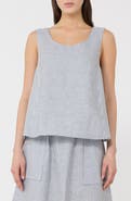 MM by Max Mara Stripe Linen Blend Tank