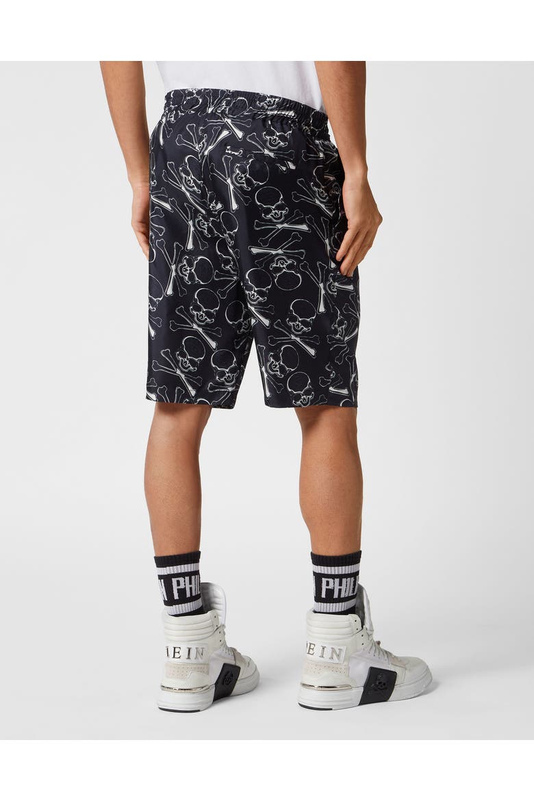 Silk Short Trousers Skull&Amp;Bones Men, Alternate, color, black