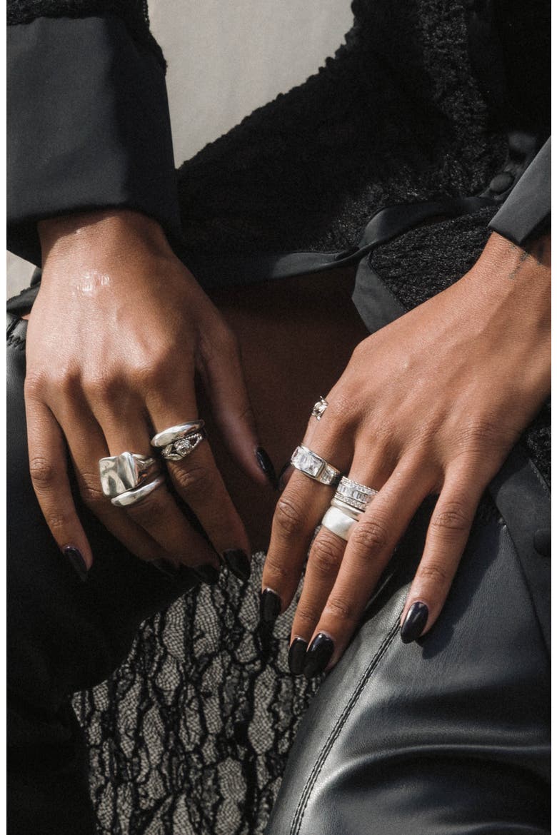 The Rita Eternity Ring, Alternate, color, SILVER