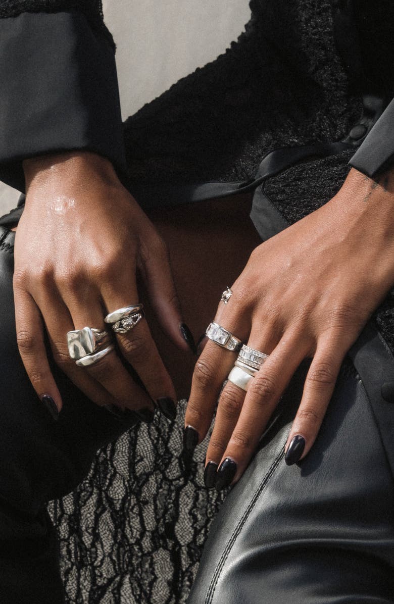 Child of Wild The Rita Eternity Ring, Alternate, color, Silver