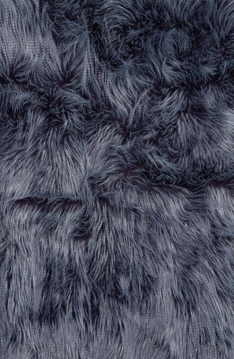 NORDSTROM AT HOME Fauna Faux Fur Throw Blanket, Alternate, color, 