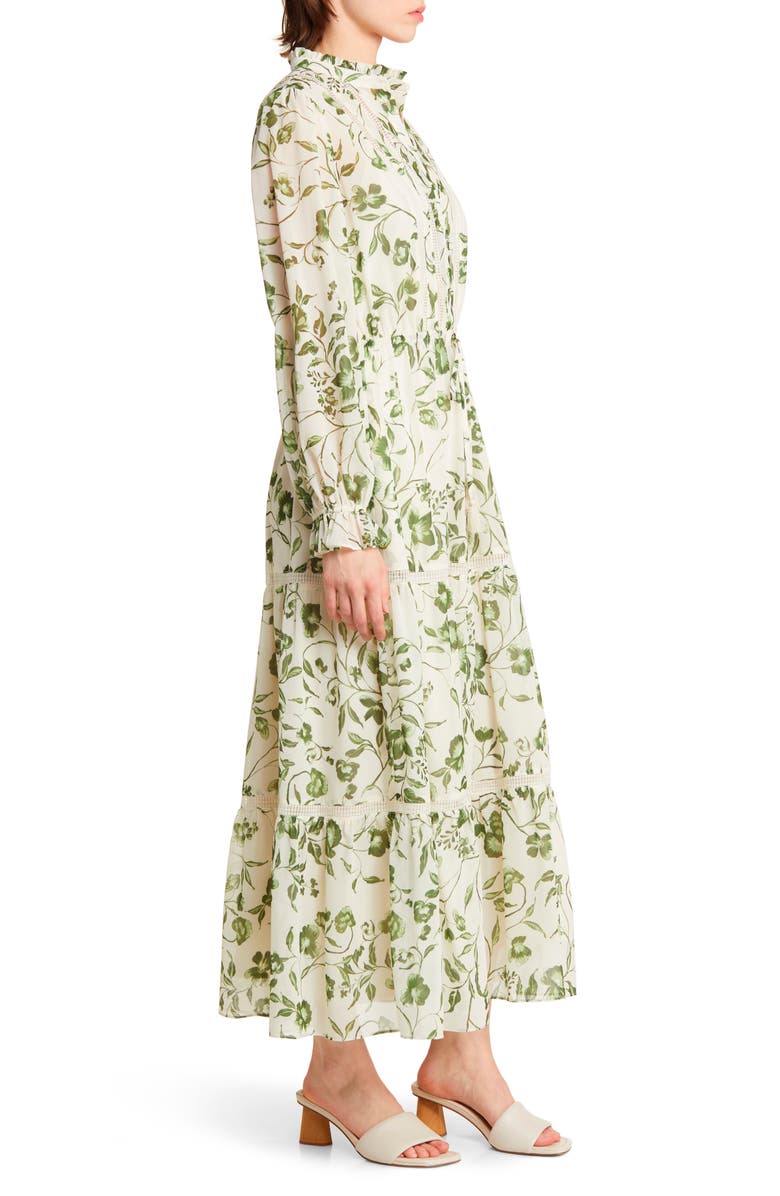 Lost + Wander Flower Power Long Sleeve Maxi Dress, Alternate, color, 