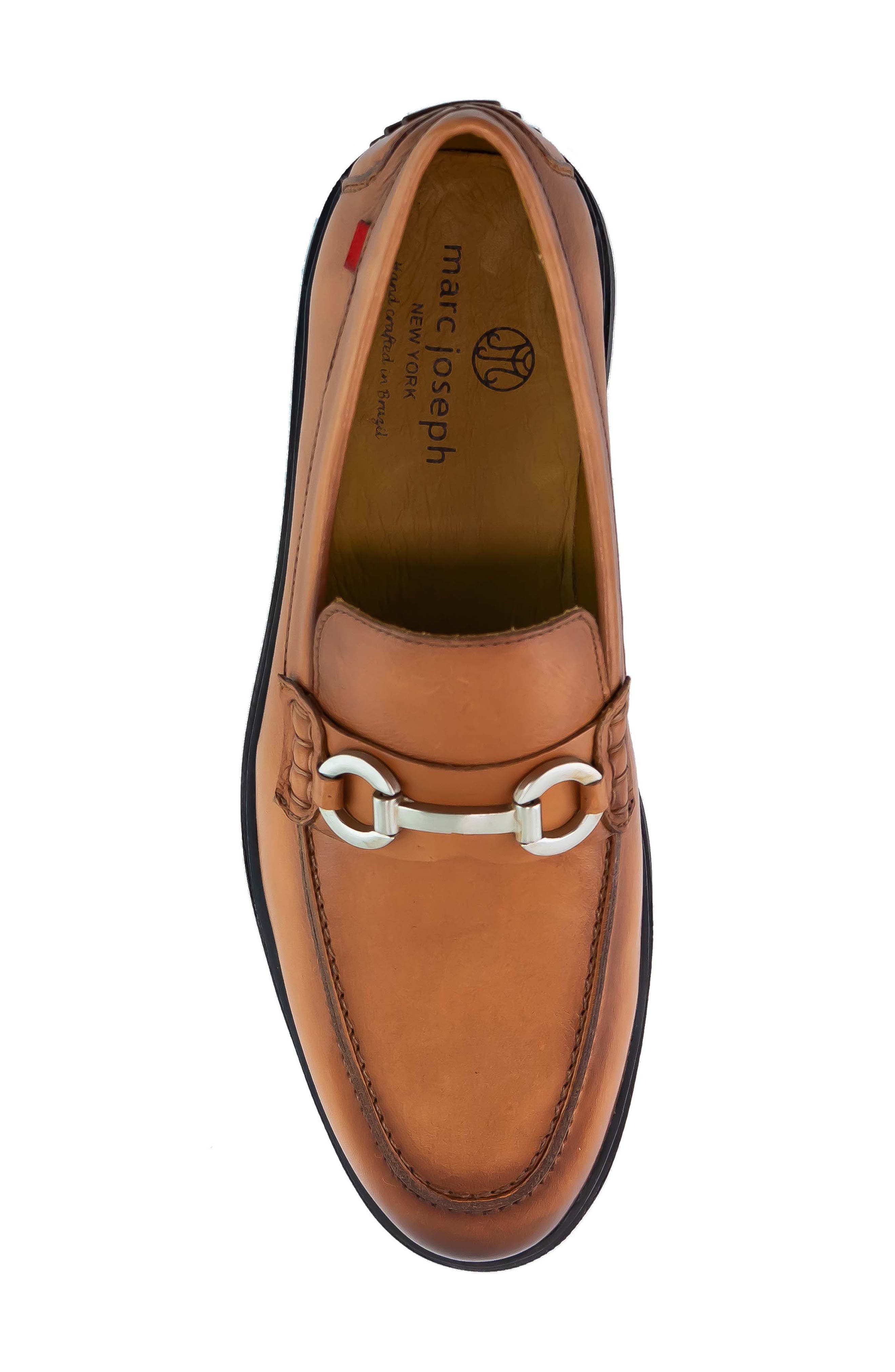 Marc Joseph New York Bond Street Bit Loafer, Alternate, color, Whiskey Napa Soft