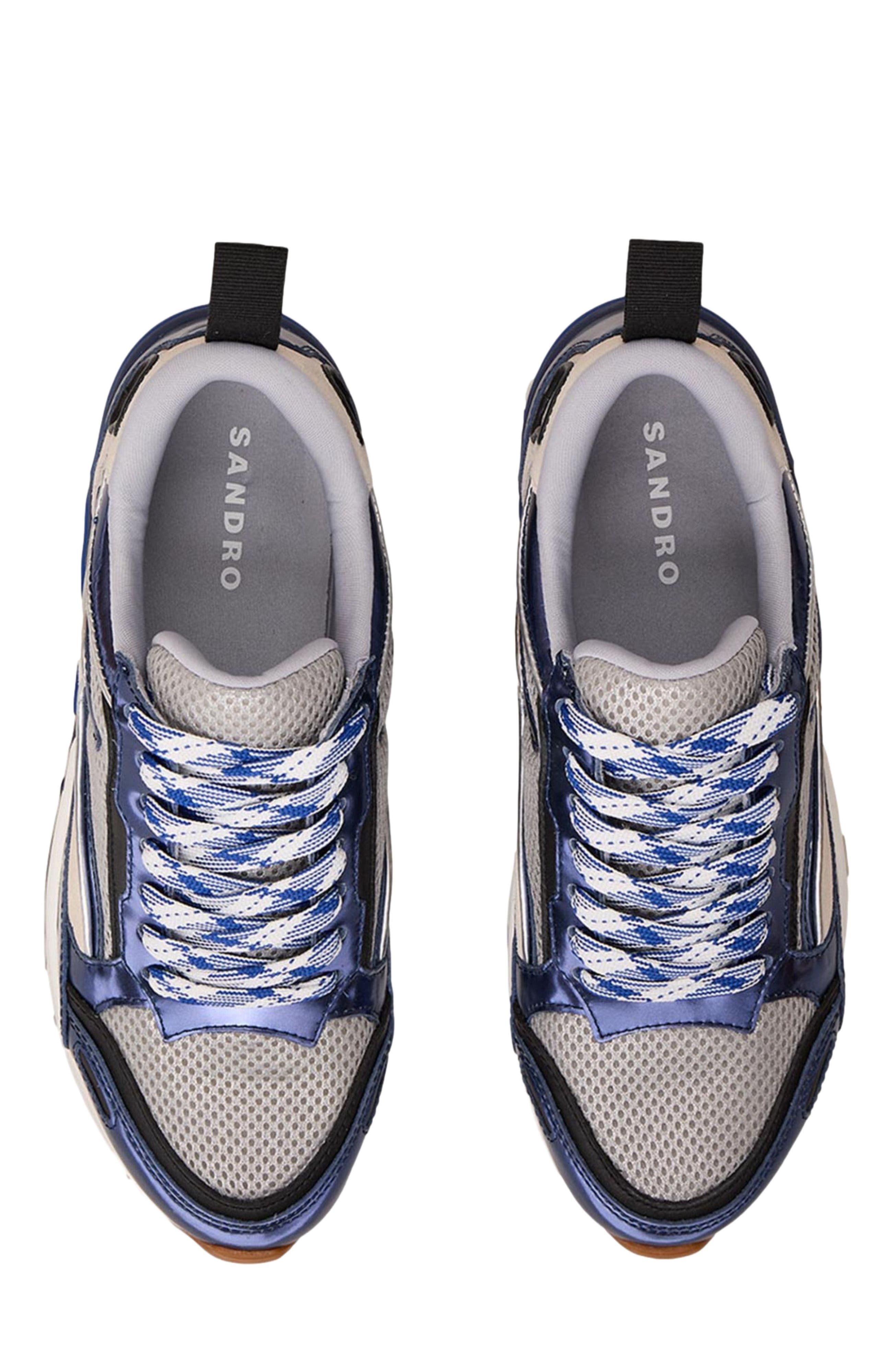 SANDRO Flame sneakers, Alternate, color, 