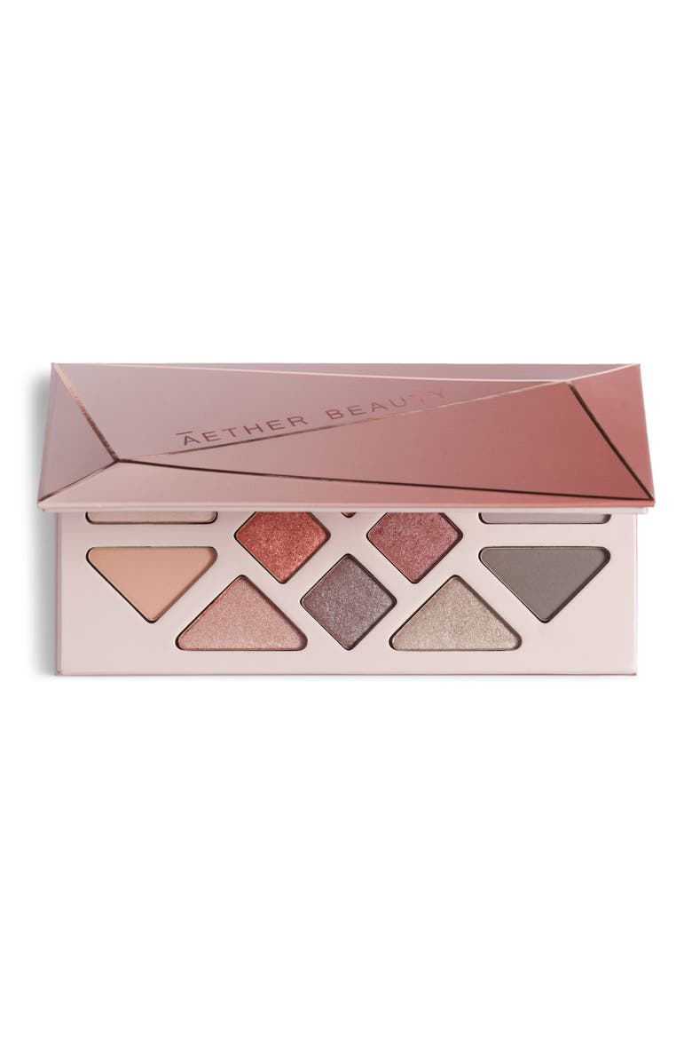 Rose Quartz Crystal Gemstone Eye Palette, Main, color, NONE