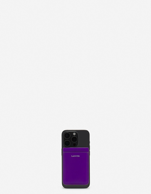 Lanvin Magnetic Leather Cardholder