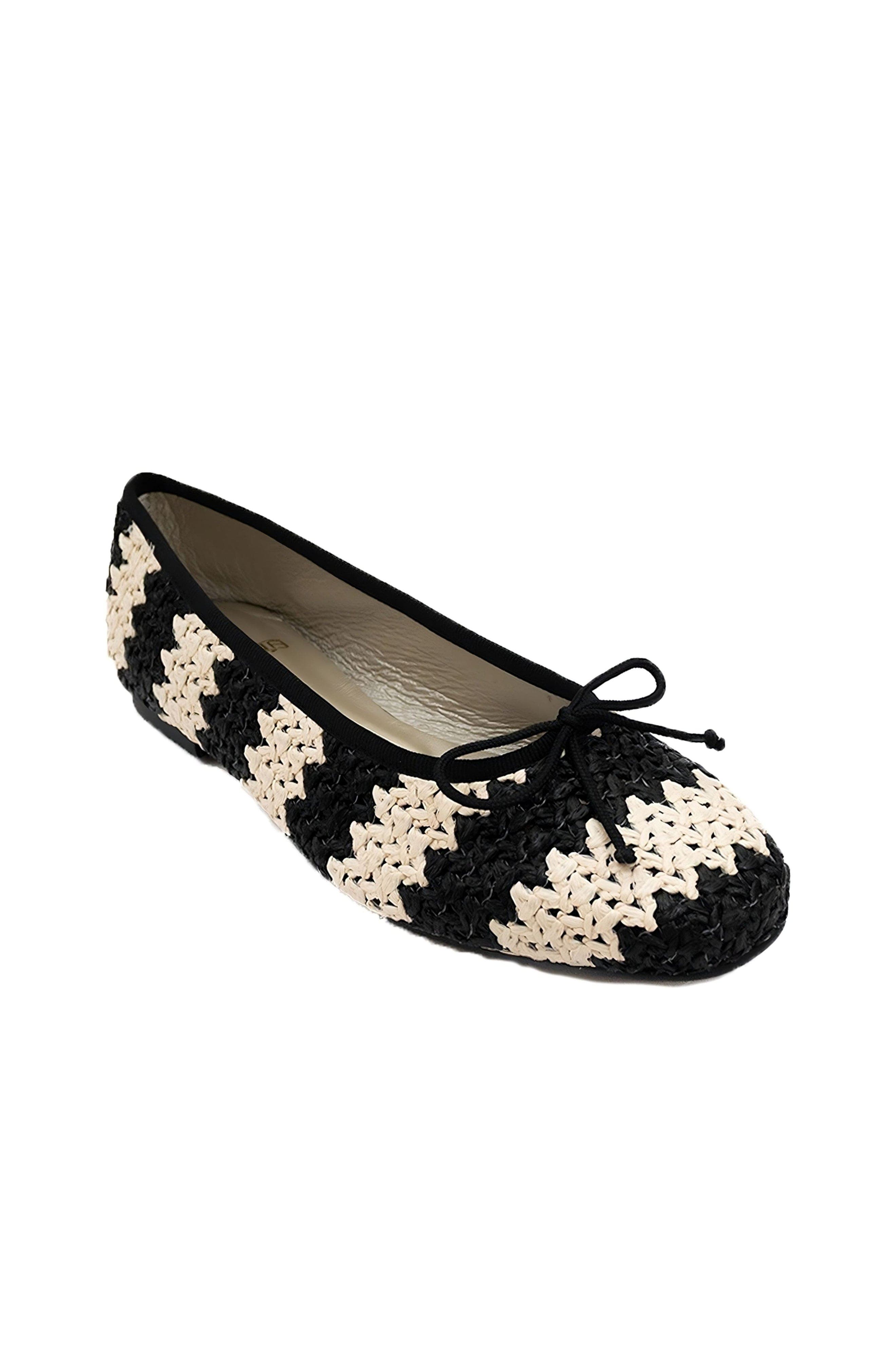Lucy Ballet Flat, Main, color, raffia