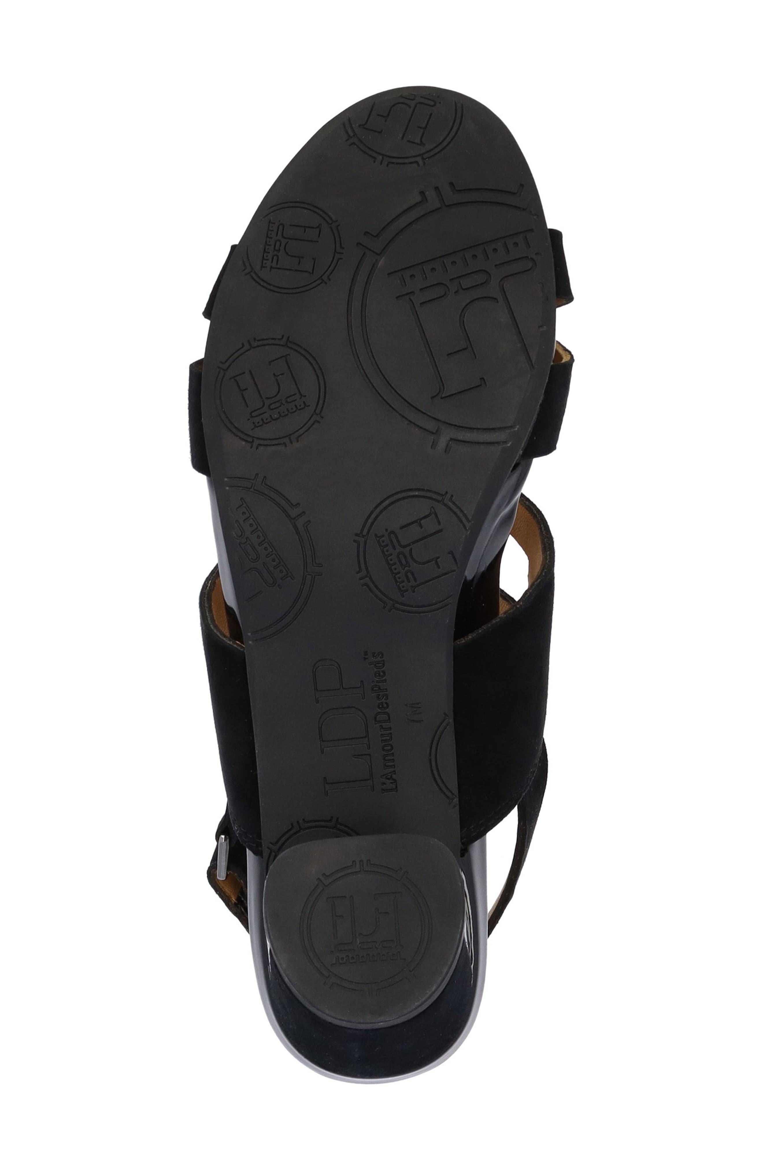 L'Amour des Pieds Marise Slingback Sandal, Alternate, color, Black