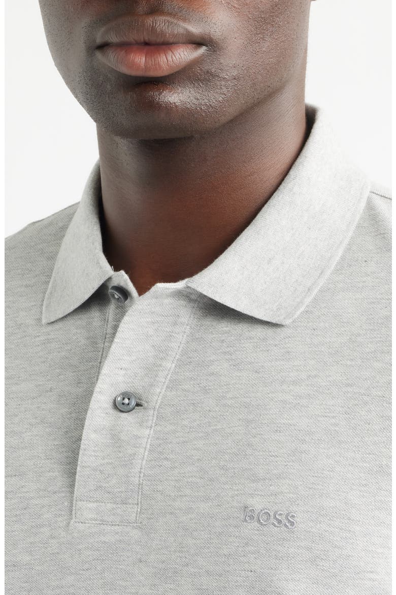 Pallas Cotton Piqué Polo, Alternate, color, OPEN GREY