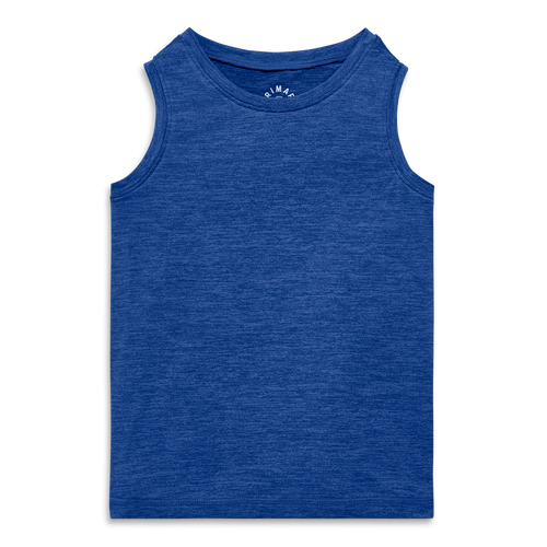 Primary Kids Staycool Tank In Cobalt