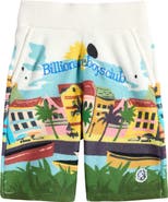 Billionaire Boys Club Kids' Palmas Cotton Mesh Shorts