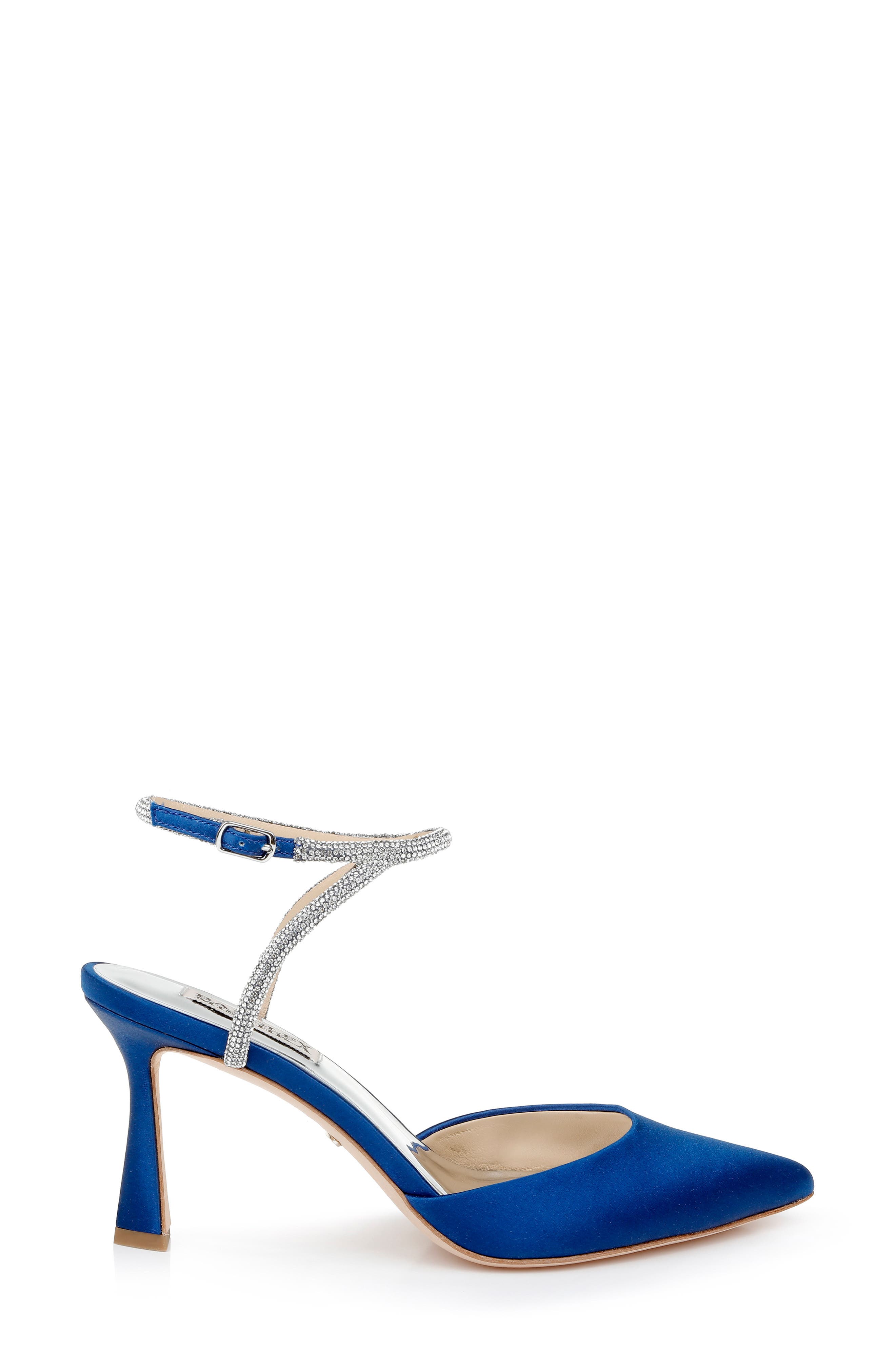 Kamilah Ankle Strap Pump, Alternate, color, ROYAL BLUE
