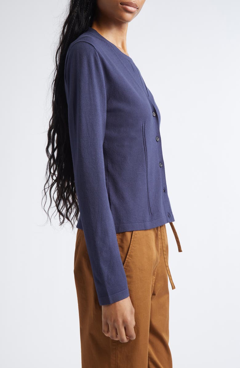 MM by Max Mara Aerosi Cardigan, Alternate, color, Ultramarine