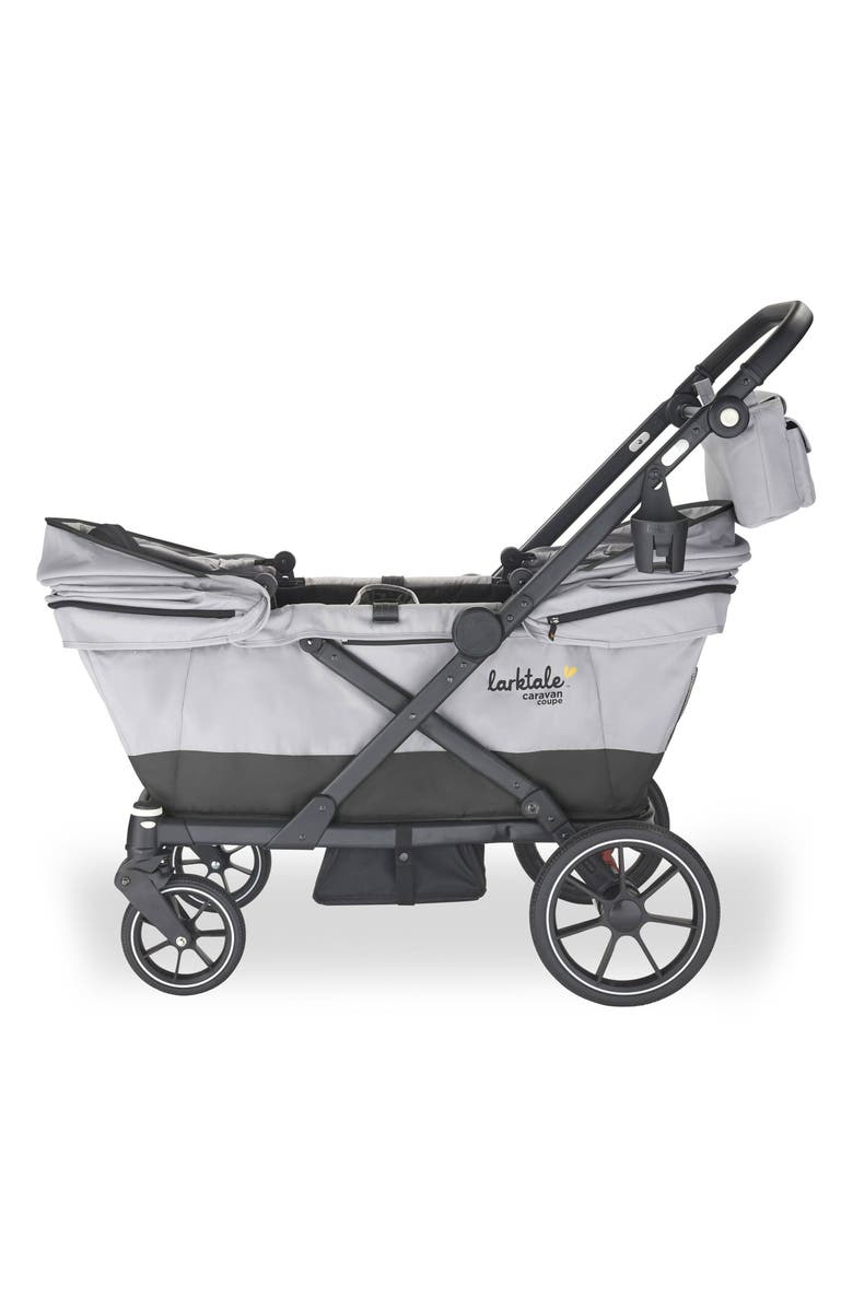 Larktale Caravan Coupe v2 Stroller Wagon, Alternate, color, Grey/Black