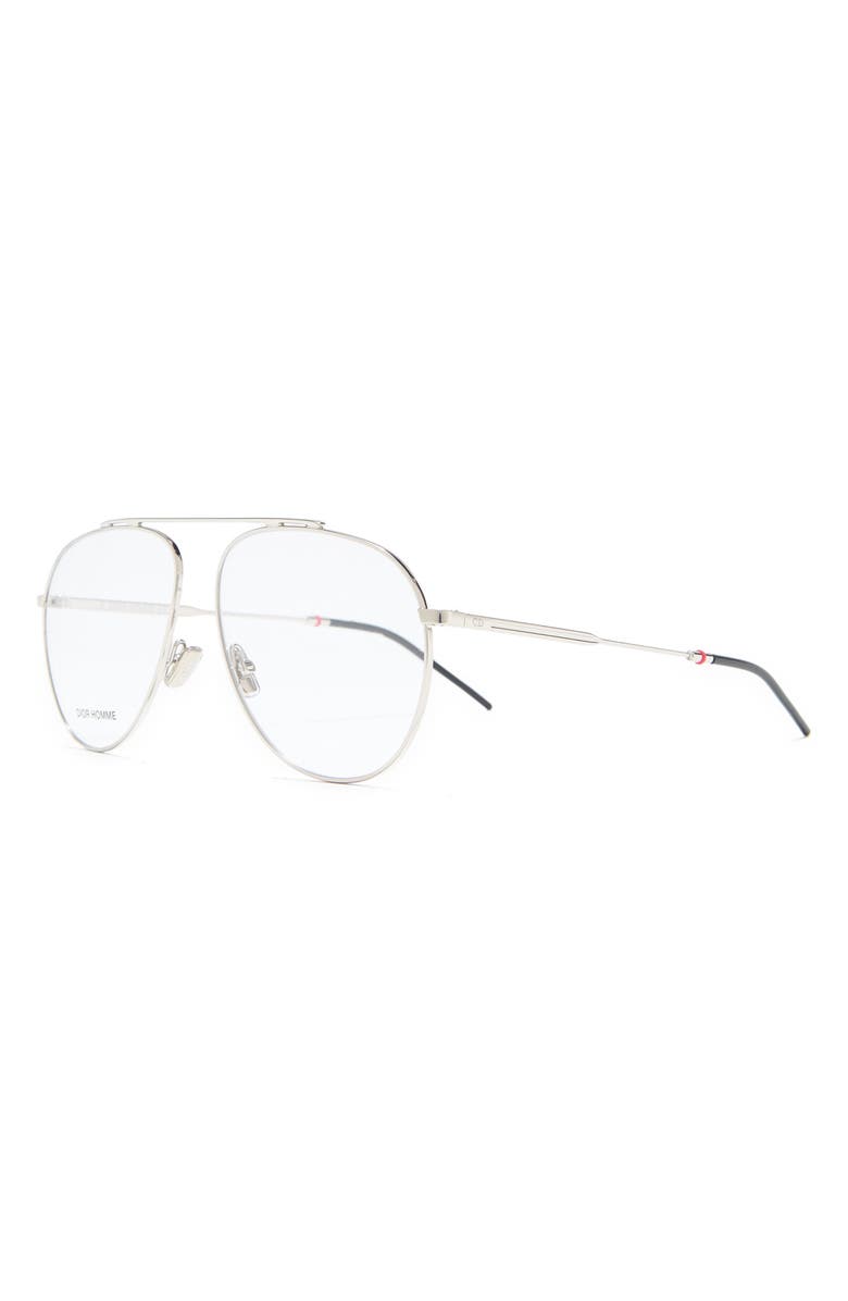 DIOR HOMME 59mm Aviator Optical Frames, Alternate, color,