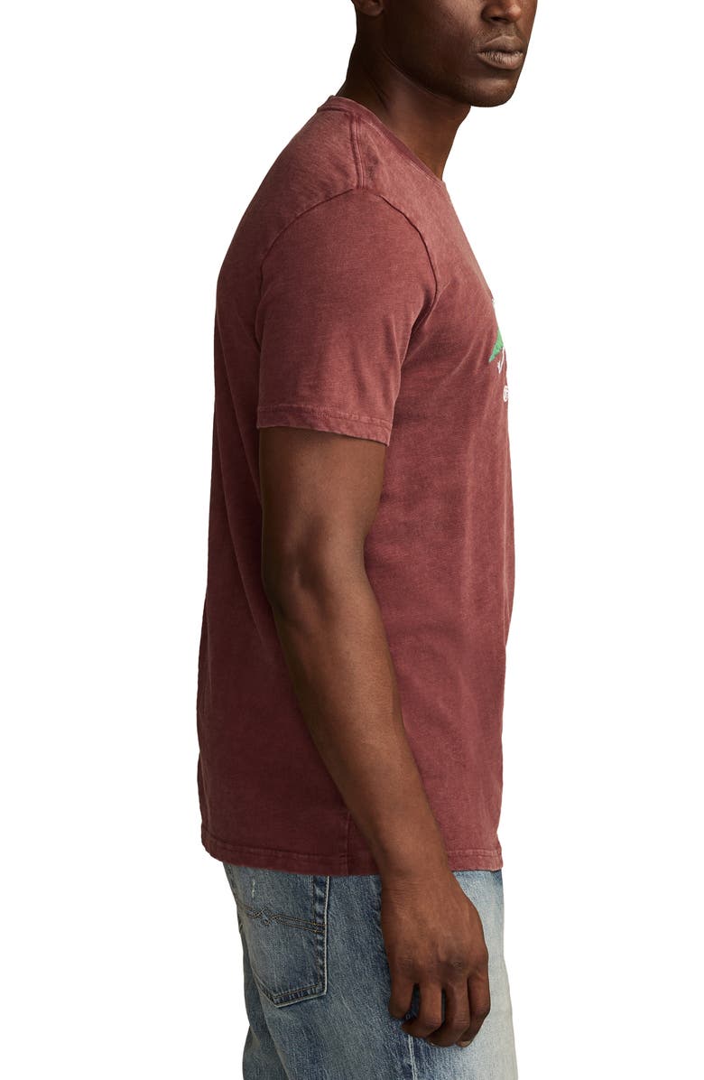 Lucky Brand Grateful Dead Holiday Cotton Graphic T-Shirt, Alternate, color, Port