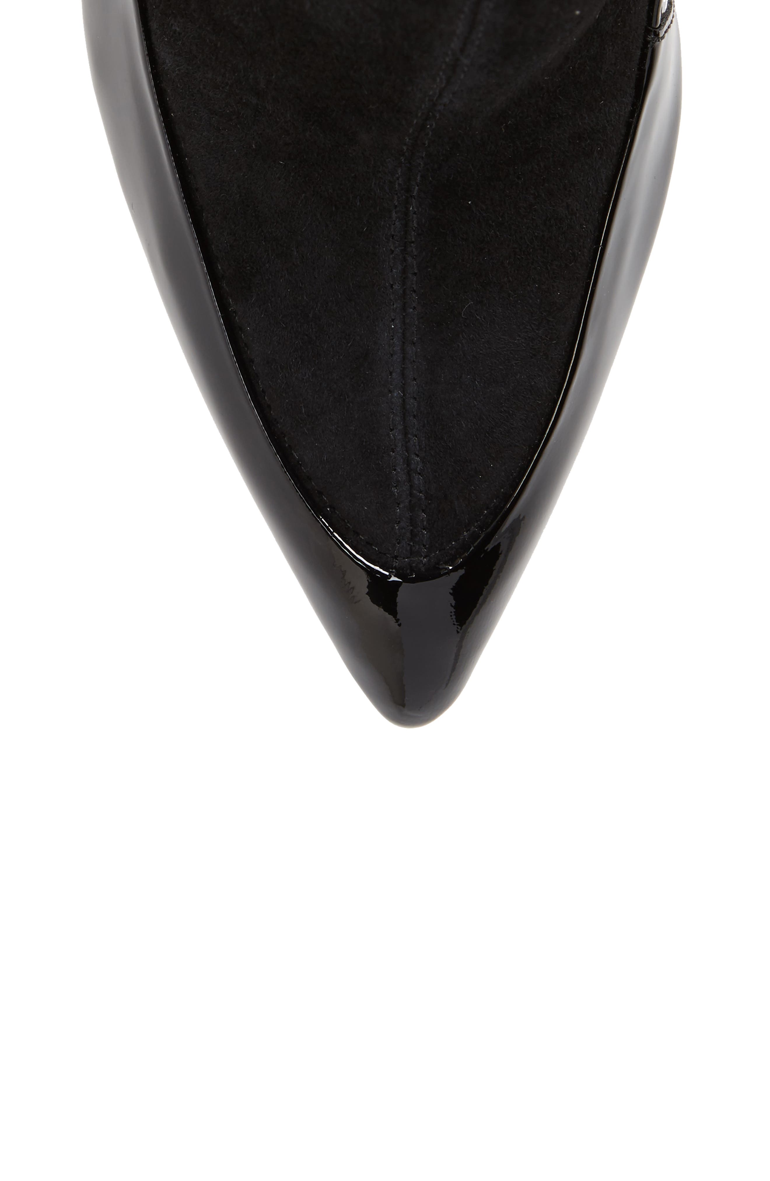 Cassie Thigh High Boot, Alternate, color, BLACK SUEDE