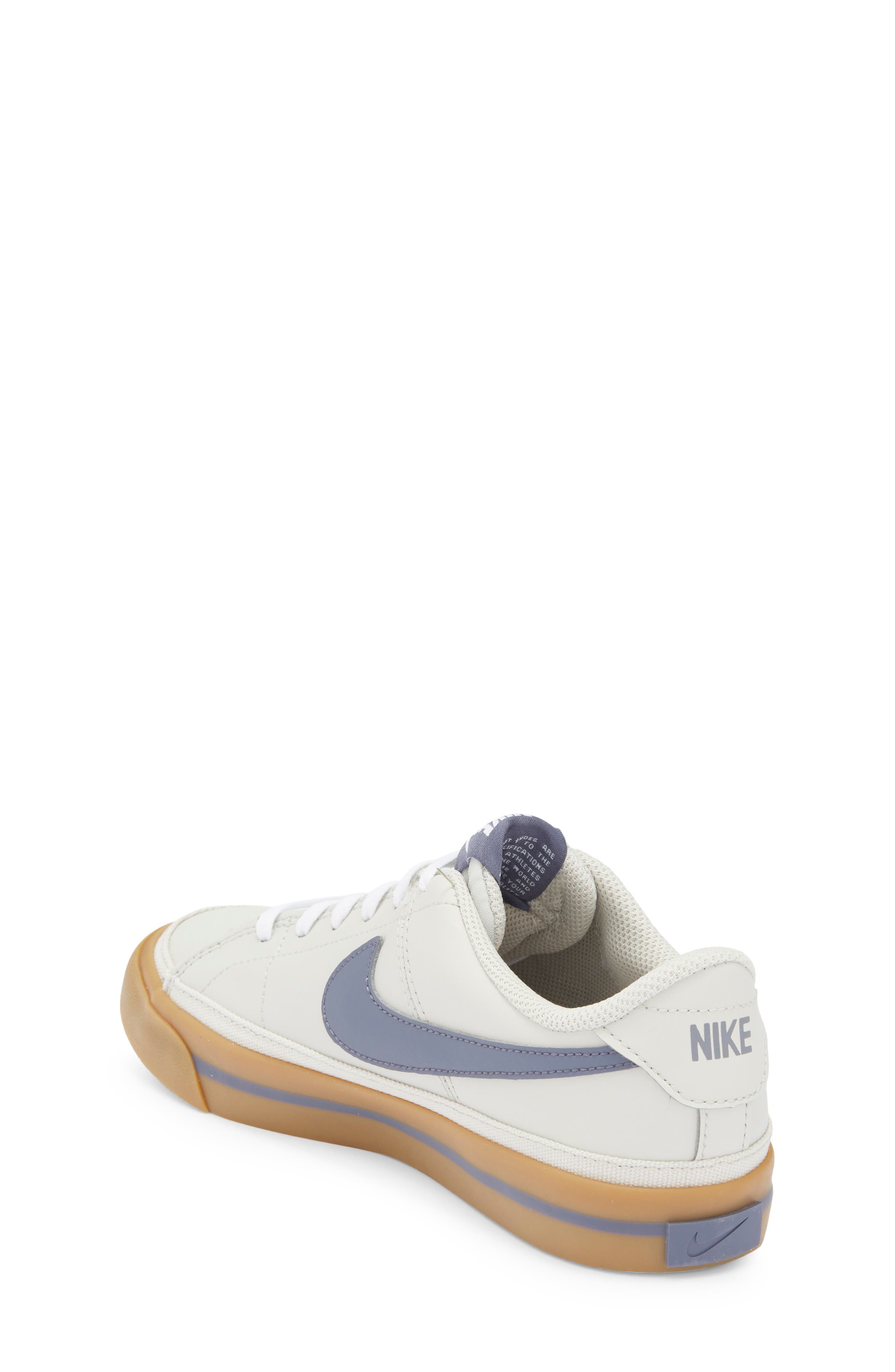 Nike Kids' Court Legacy Sneaker, Alternate, color, Light Bone/ Light Grey/ Brown