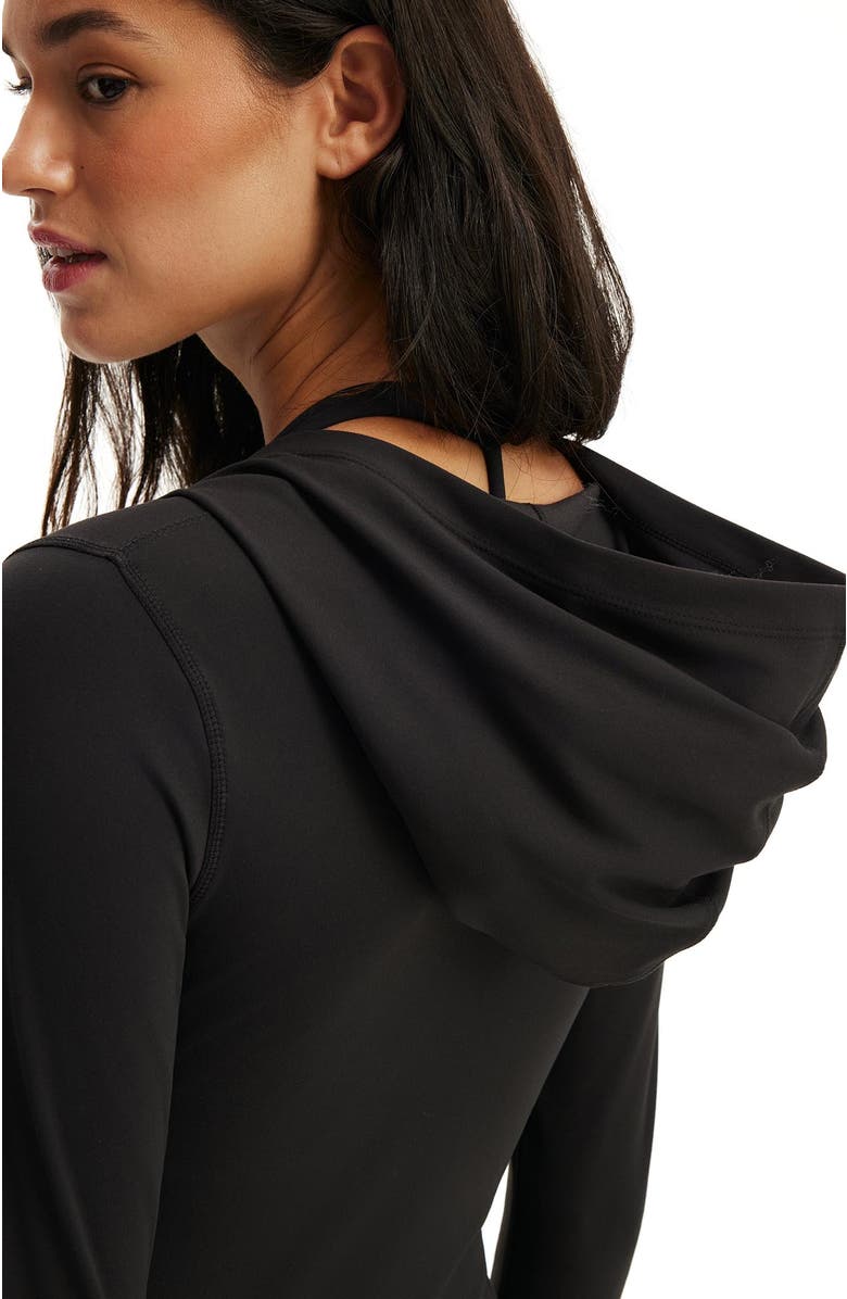 COTTON ON BODY Women's Active Ultra Soft Hooded Jacket, Alternate, color, Black