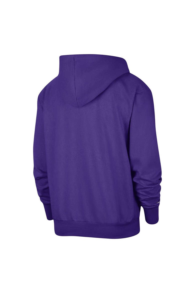 Men's Nike Purple Los Angeles Lakers Authentic Performance Pullover Hoodie, Alternate, color, Purple