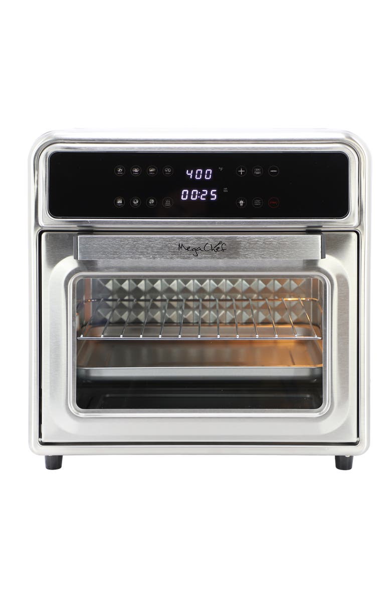 Megachef Digital Electric Multi-Function Air Fryer and Counter Top Oven, Alternate, color, Grey