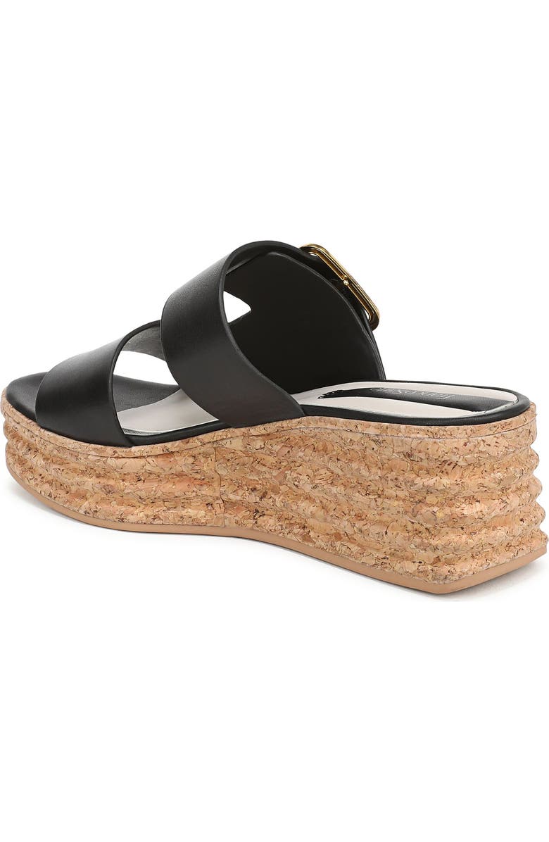 Franco Sarto Taziana Platform Wedge Sandal, Alternate, color, Black