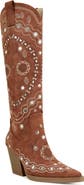 AZALEA WANG Aamina Over the Knee Western Boot