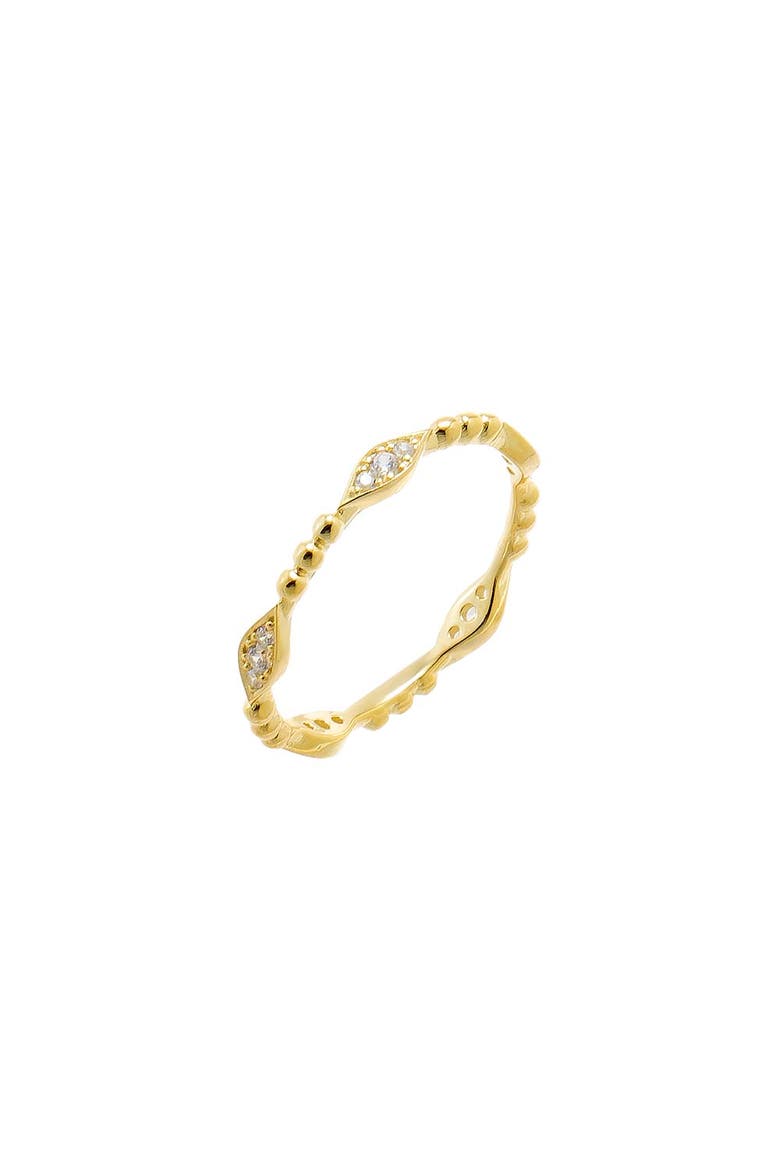 Pavé Beaded Marquise Ring, Main, color, Gold