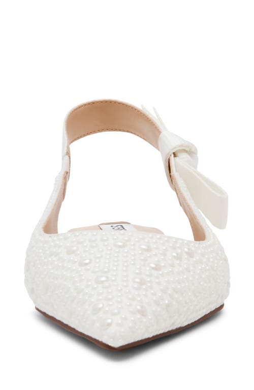 STEVE MADDEN STEVE MADDEN OLSEN SLINGBACK POINTED TOE FLAT