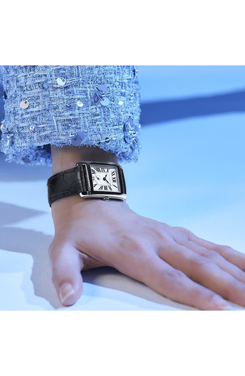 FREDERIQUE CONSTANT Classic Carree Bracelet Watch, 36mm, Alternate, color, Silver-Tone