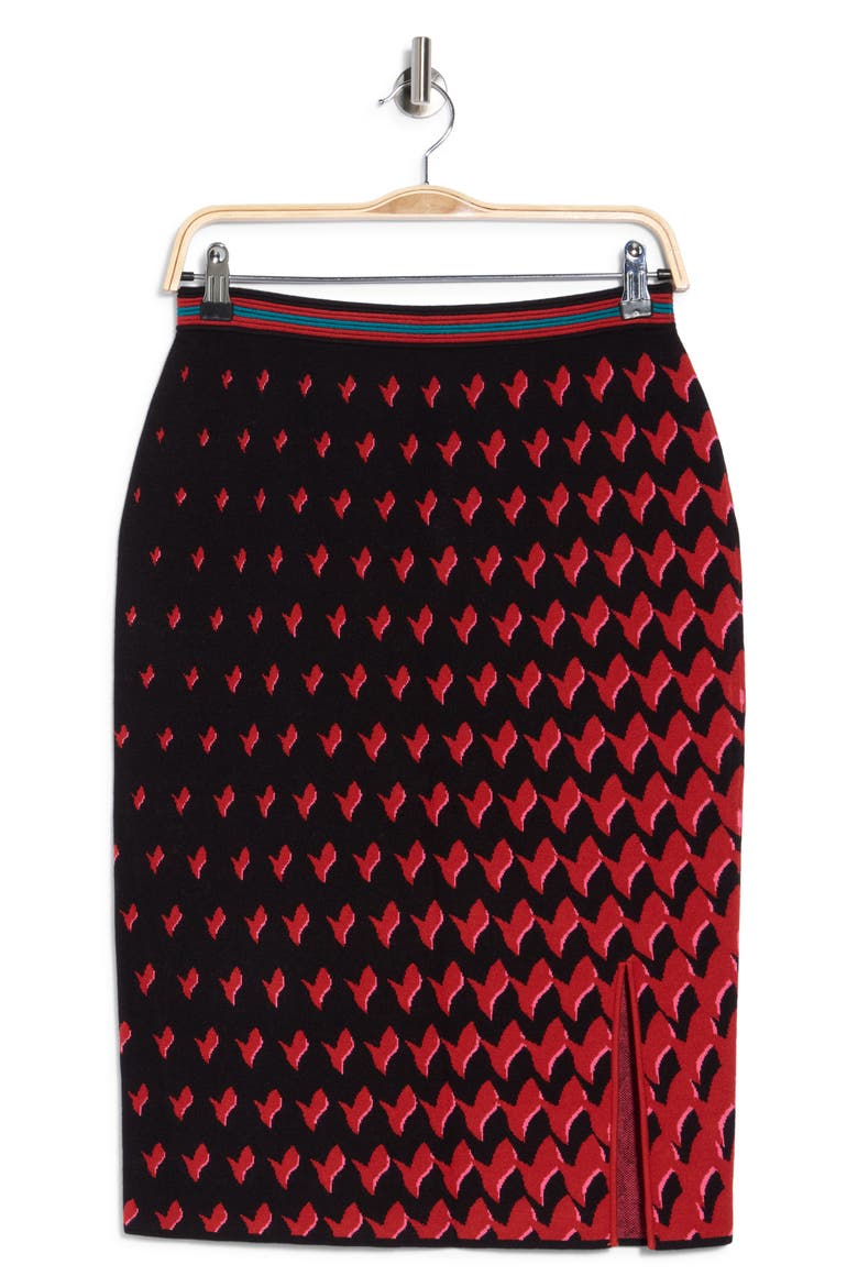 Cassiopeia Skirt, Alternate, color, BIRD WEAVE PINK GRADIENT