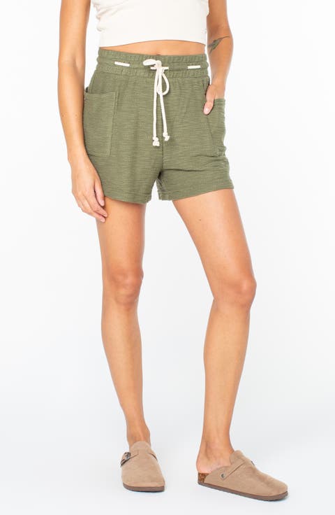 Sunny Coast Cotton Blend Shorts