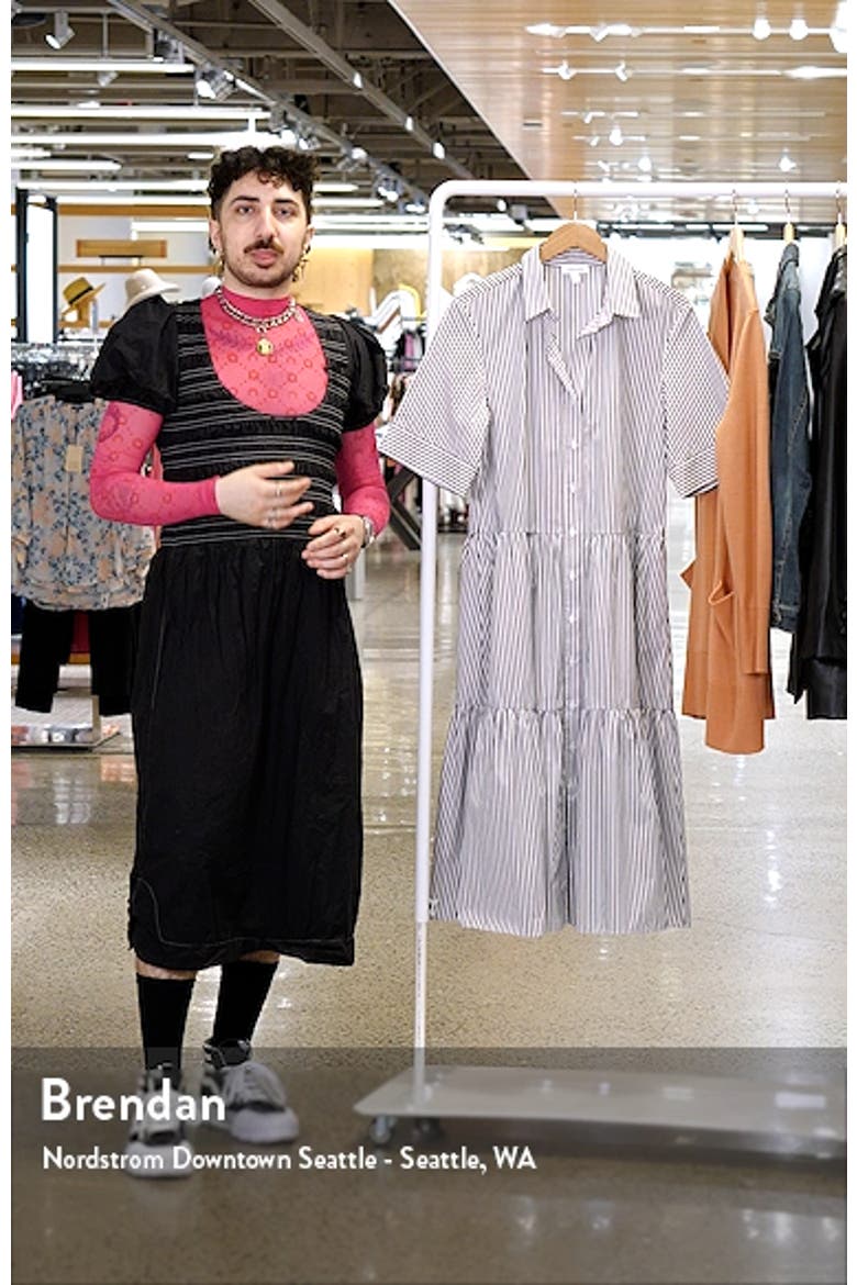 Women's Tiered Shirtdress video